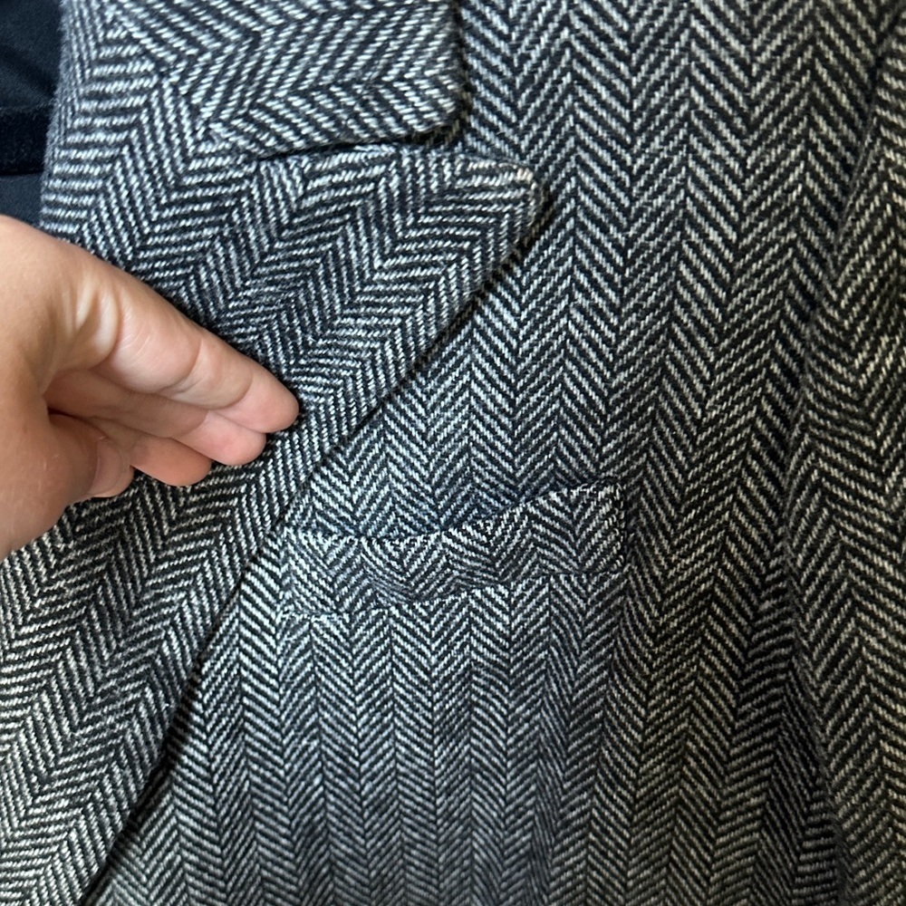 Mango Women's Charcoal Double-Breasted Trench Coat - Picture 2 of 10